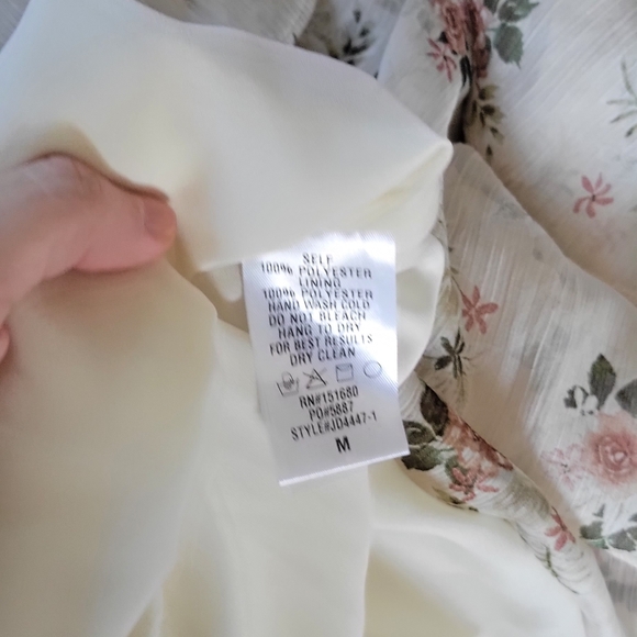 SOLD Ethereal Boutique Floral Tiered Dress - Picture 5 of 12